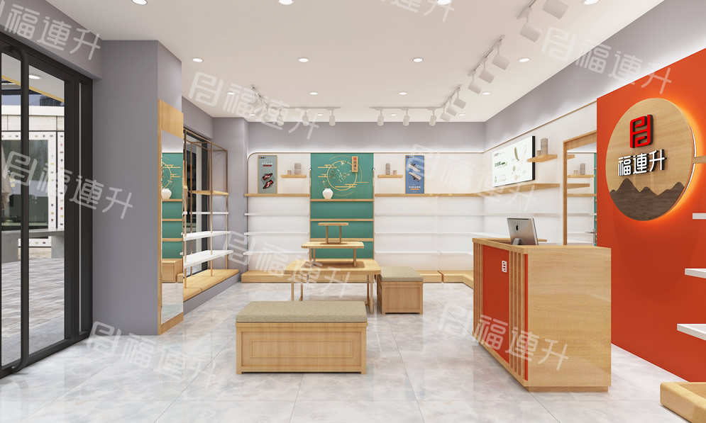 福連升健康舒適休閑鞋、老北京布鞋店面效果圖5