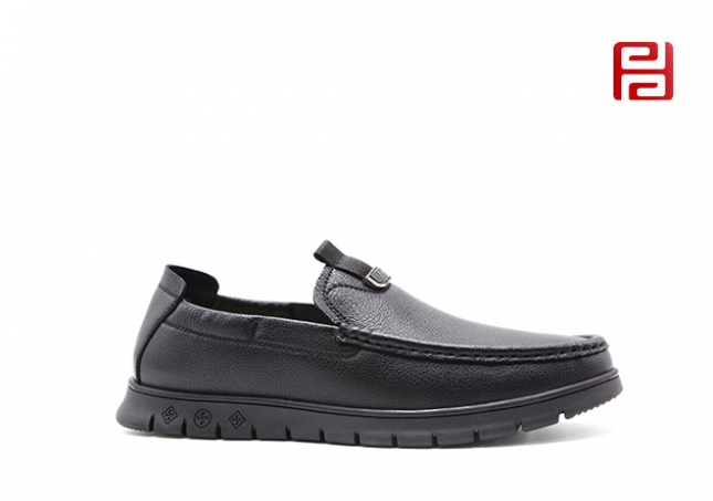 福連升秋季新款商務(wù)休閑豆豆鞋商務(wù)男鞋