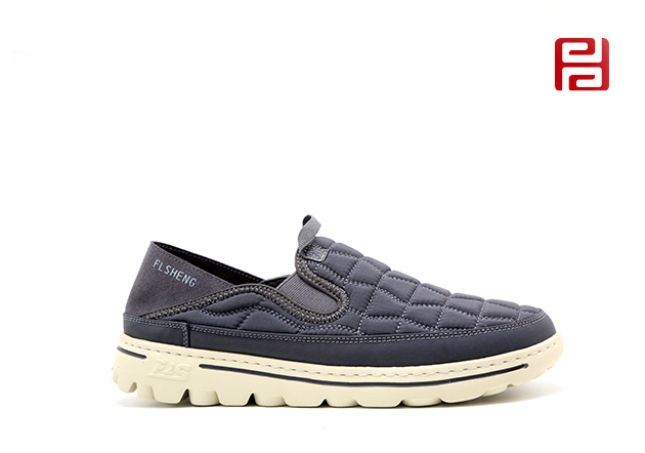 福連升春秋新款男鞋舒適休閑空氣夾棉男單鞋超輕鞋