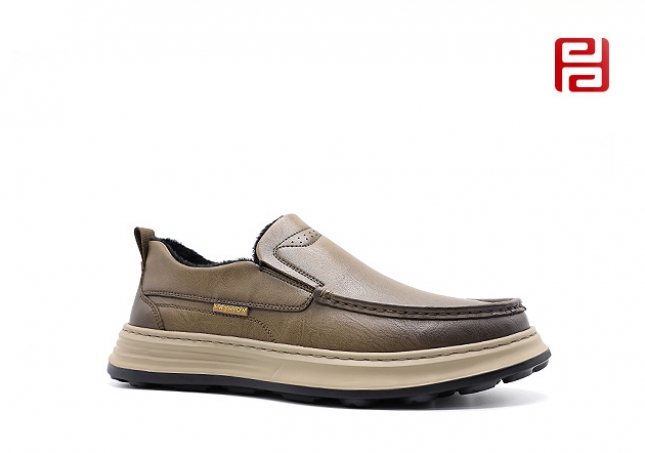 福連升冬季新款輕松工作男鞋商務休閑商務鞋